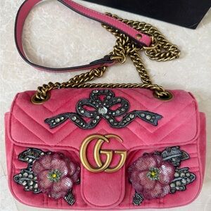 Authentic Gucci Marmont Crossbody Bag